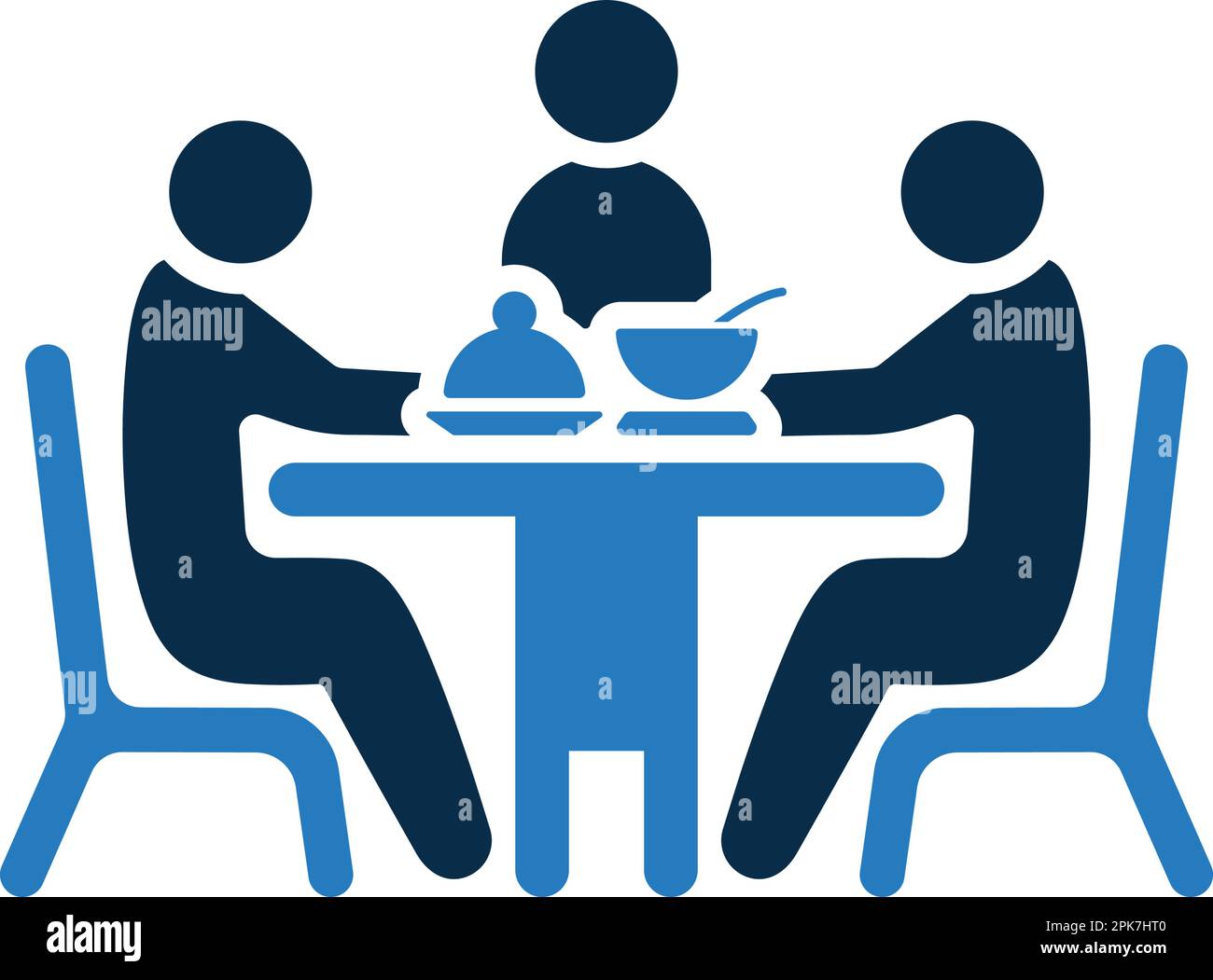 Dinner, dining time icon using in commercial purposes, print media, web ...
