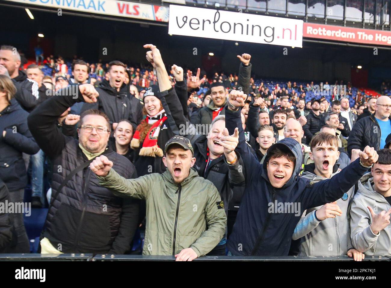 ROTTERDAM, 5-4-2023, Stadium de Kuip, Dutch eredivisie cup, 2022/2023,  Feyenoord - Ajax (cup), KNVB beker (Photo by Pro Shots/Sipa USA) Credit:  Sipa US/Alamy Live News Stock Photo - Alamy