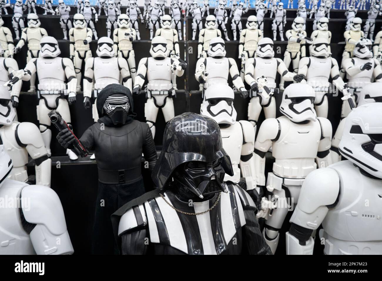 Lord Vader and Stormtroopers Stock Photo - Alamy