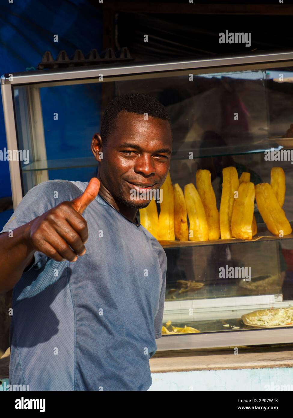 Dar Es Salaam, Tanzania - Jan, 2021: Portrait Of A African Young Happy ...