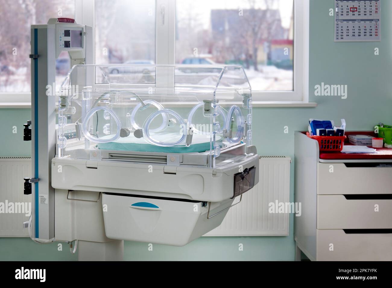 The intensive care unit, the special care unit of a children's hospital