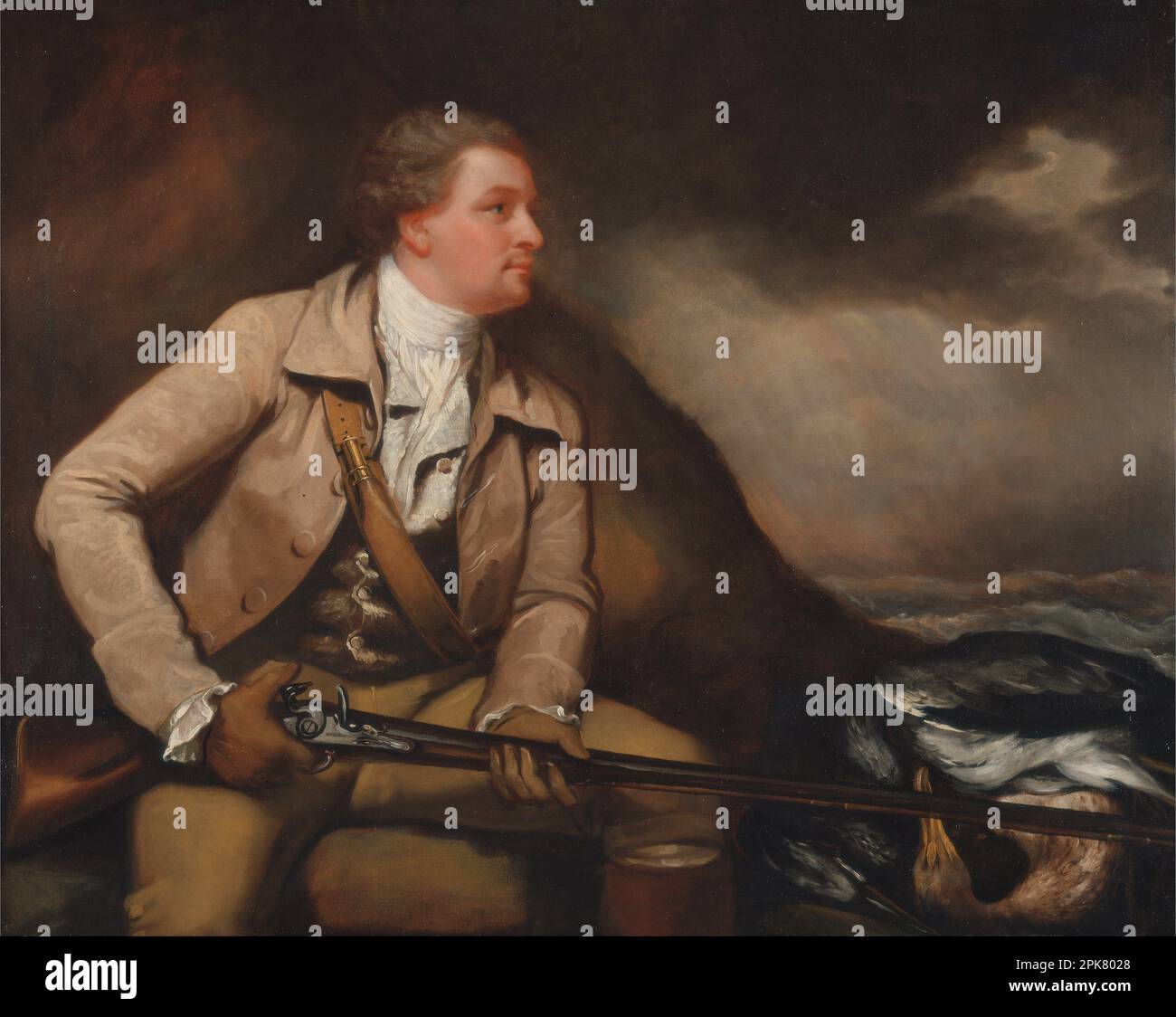 Elford Sir William Elford, Bart 1782 by James Northcote Stock Photo - Alamy