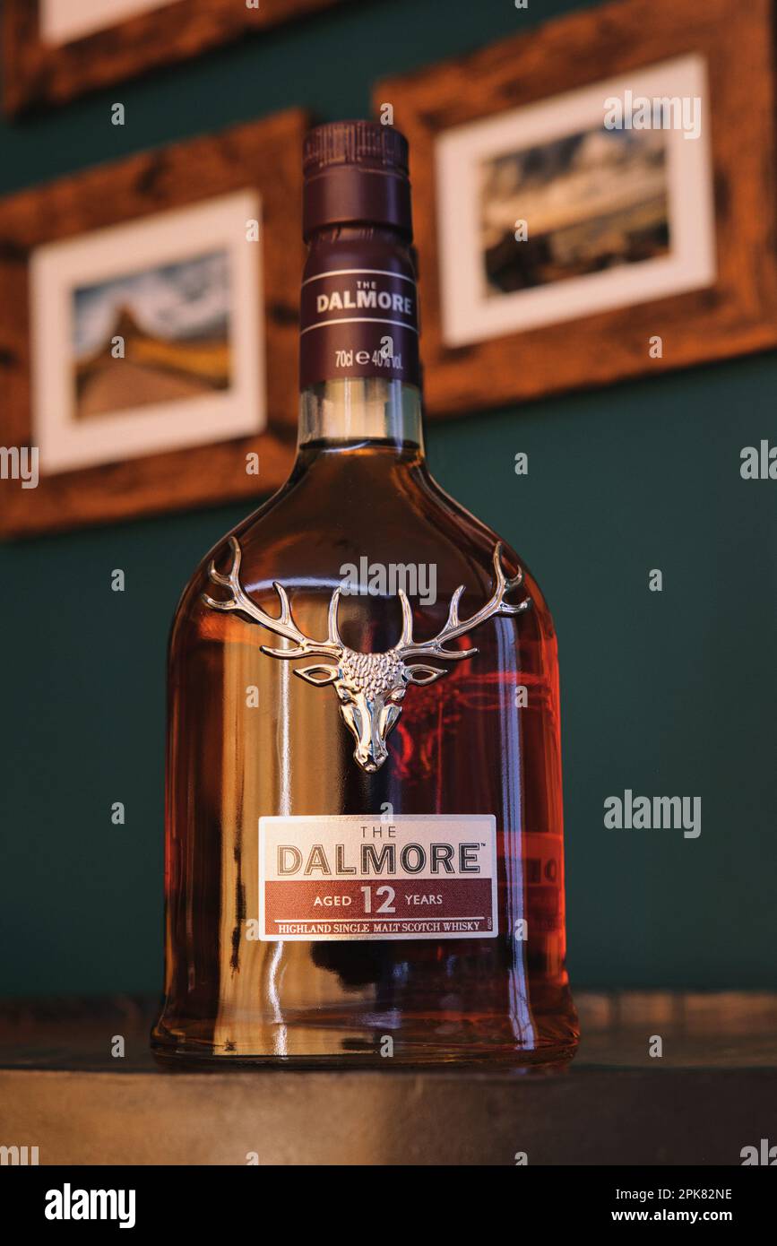 12 year old Dalmore Stock Photo