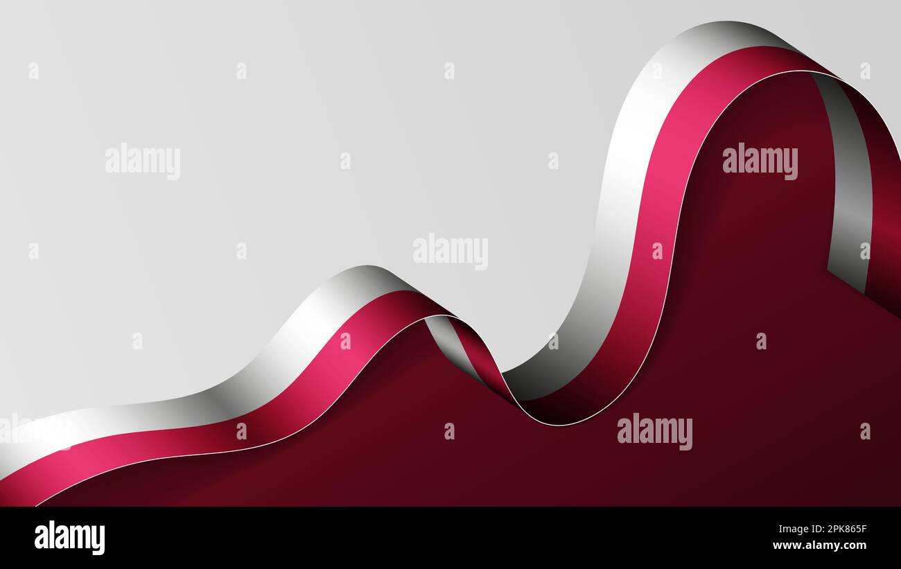 Poland ribbon flag background. Element of impact for the use you want ...
