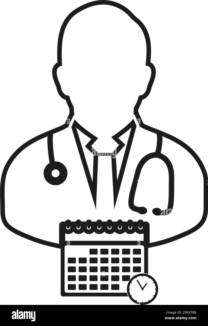 Doctor appointment Black and White Stock Photos & Images - Alamy