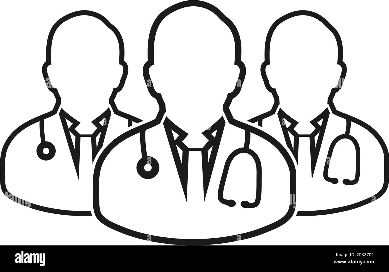 Doctor team Stock Vector Images - Alamy