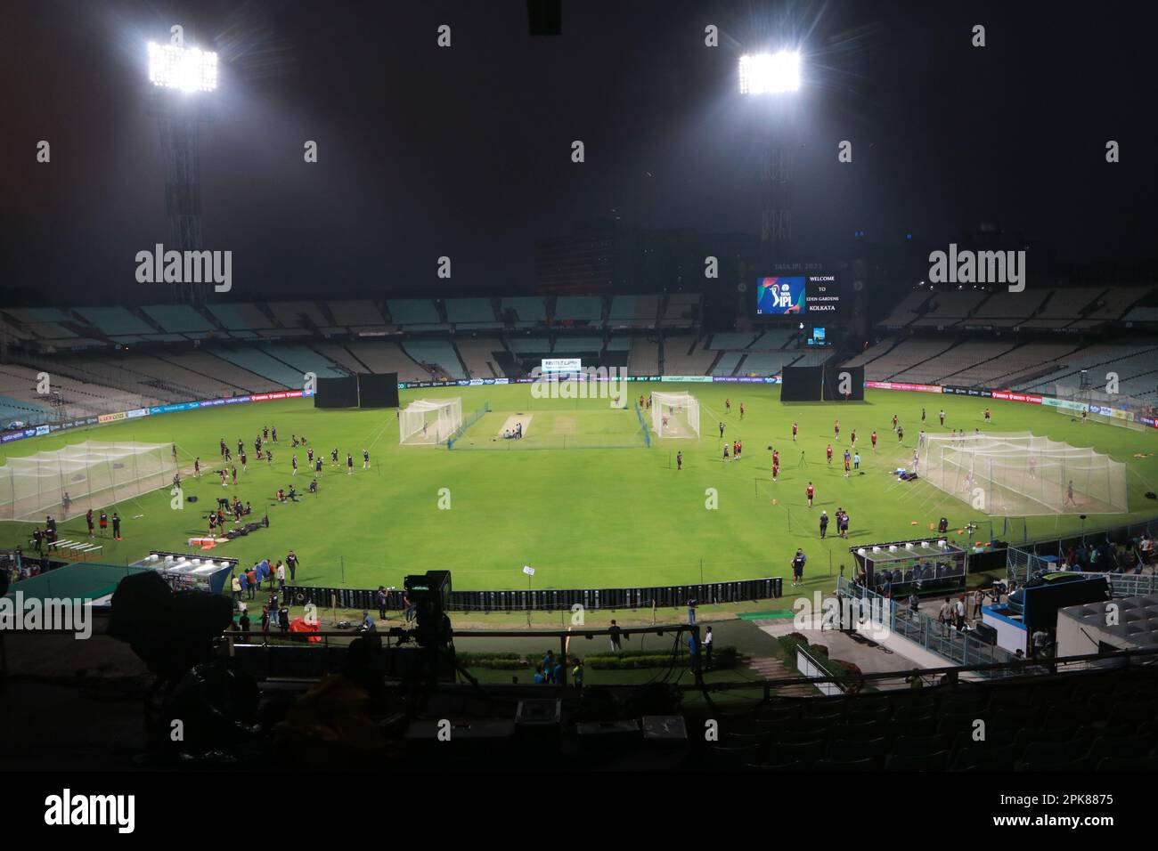 Kolkata, West Bengal, India. 5th Apr, 2023. The Edan Garden Cricket