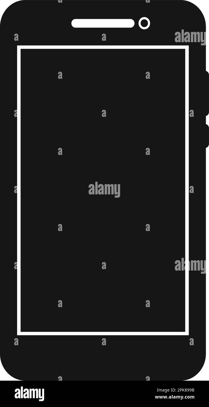 Smartphone Icon. Flat style vector EPS Stock Vector Image & Art - Alamy