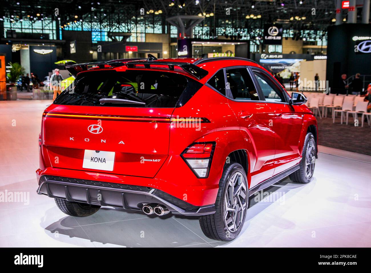 NEW YORK, NY, USA APRIL 5, 2023The 2024 Hyundai Kona 1.6 T N lines
