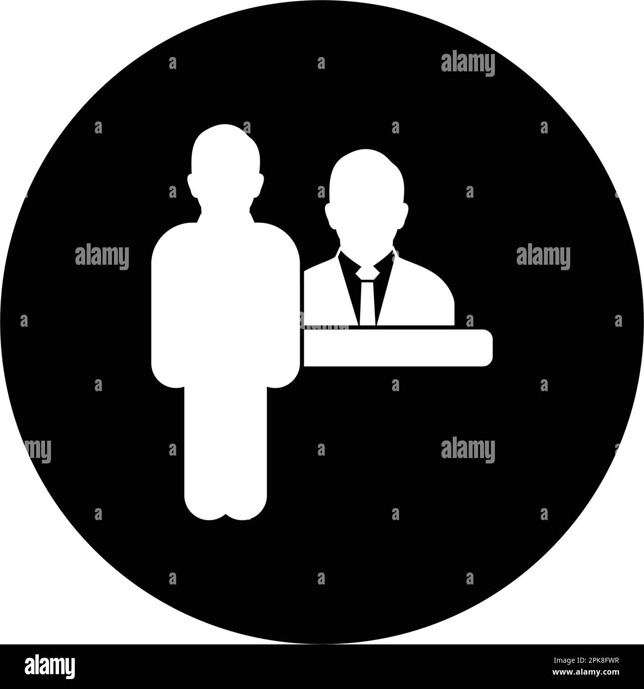 Customer Service Icon. Rounded Button style vector EPS Stock Vector ...