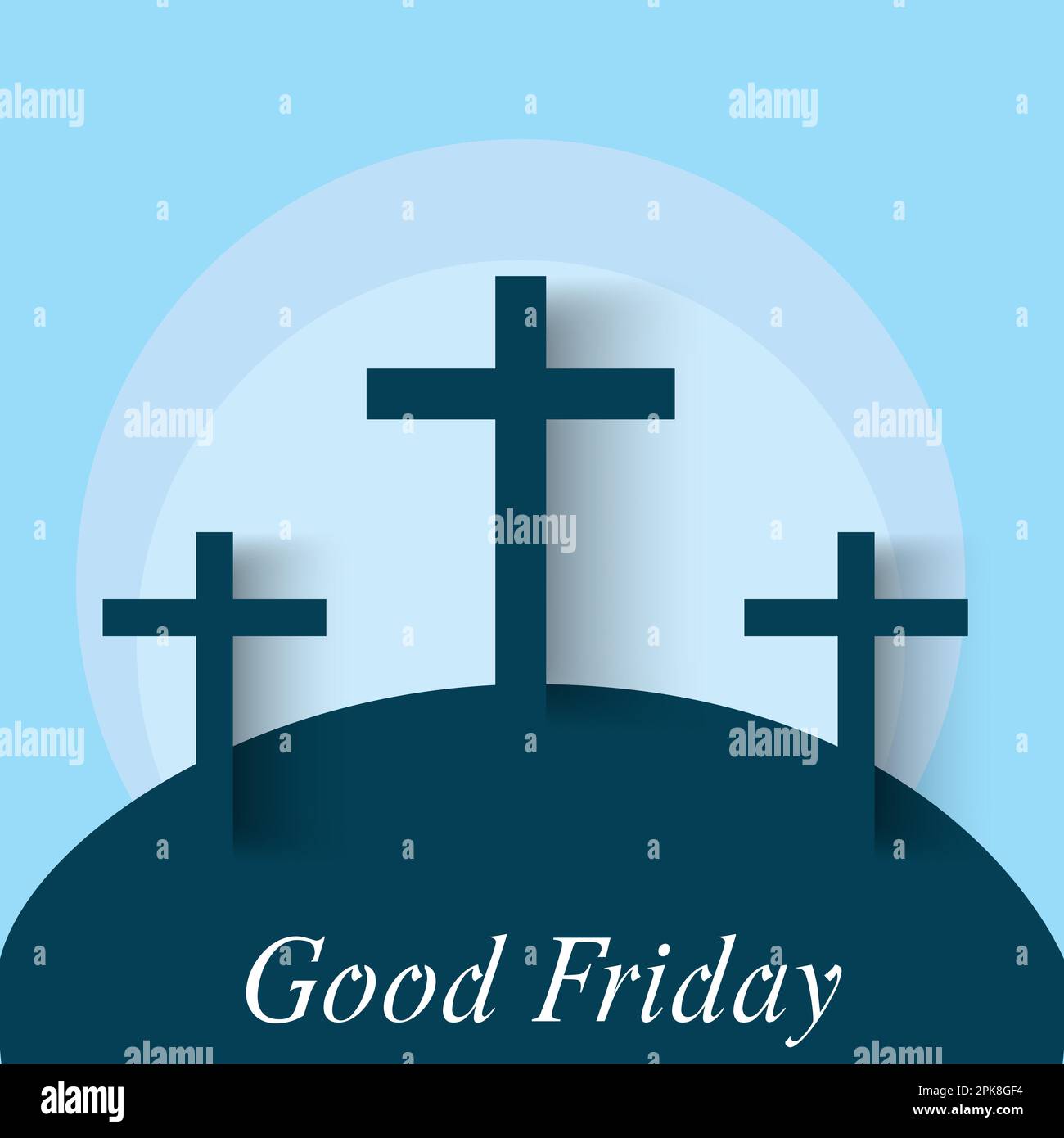 Vector illustration of a Background for Good Friday Stock Photo Alamy