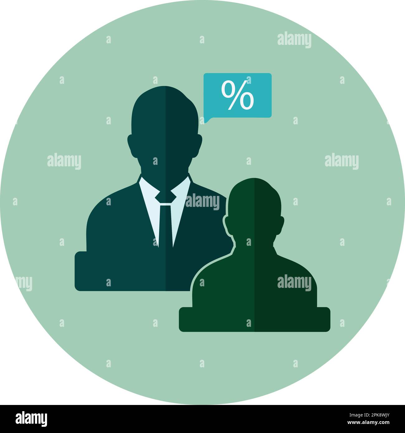 Tax Adviser Icon Button Style Vector Eps Stock Vector Image Art Alamy