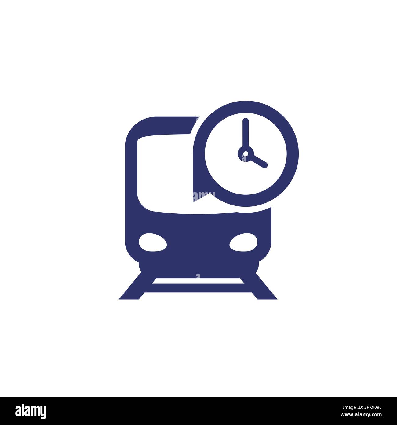 train-arrival-time-or-subway-schedule-icon-stock-vector-image-art-alamy