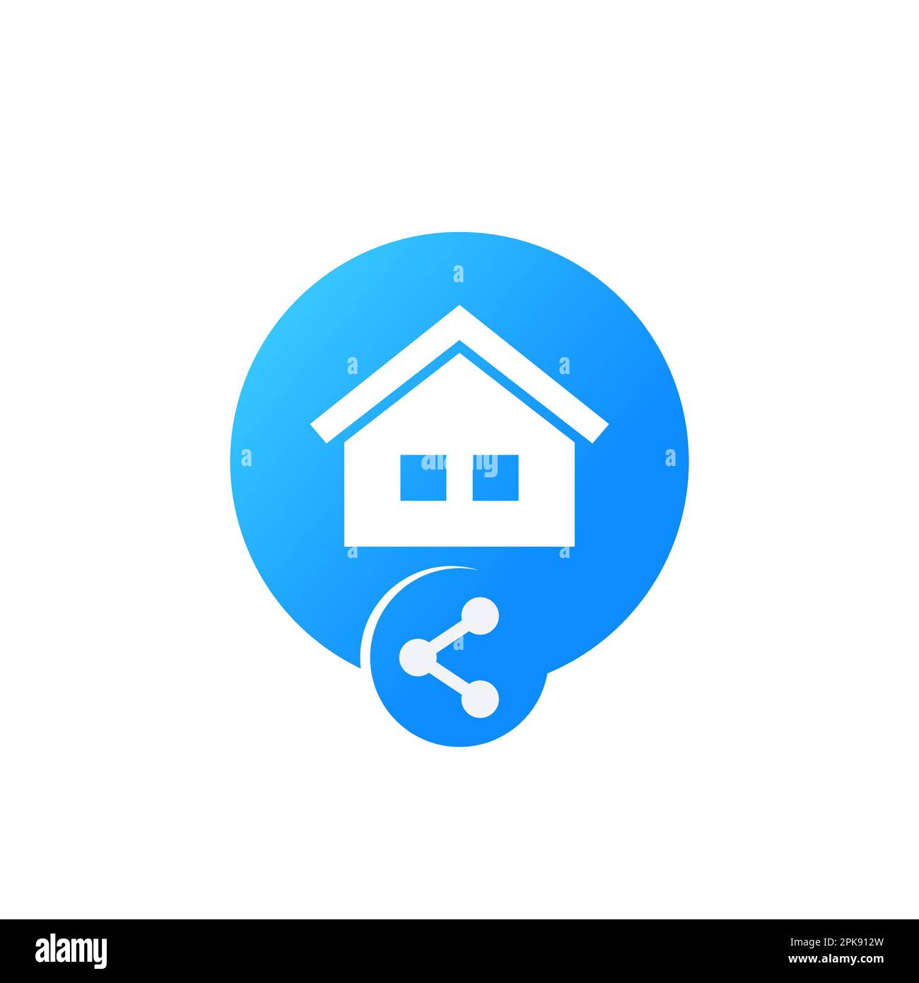 House share icon for web and apps, vector Stock Vector Image & Art Alamy