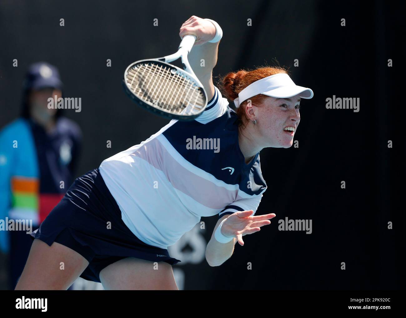 Ella Seidel of Germany in action at the Australian Open 2023 Tennis ...