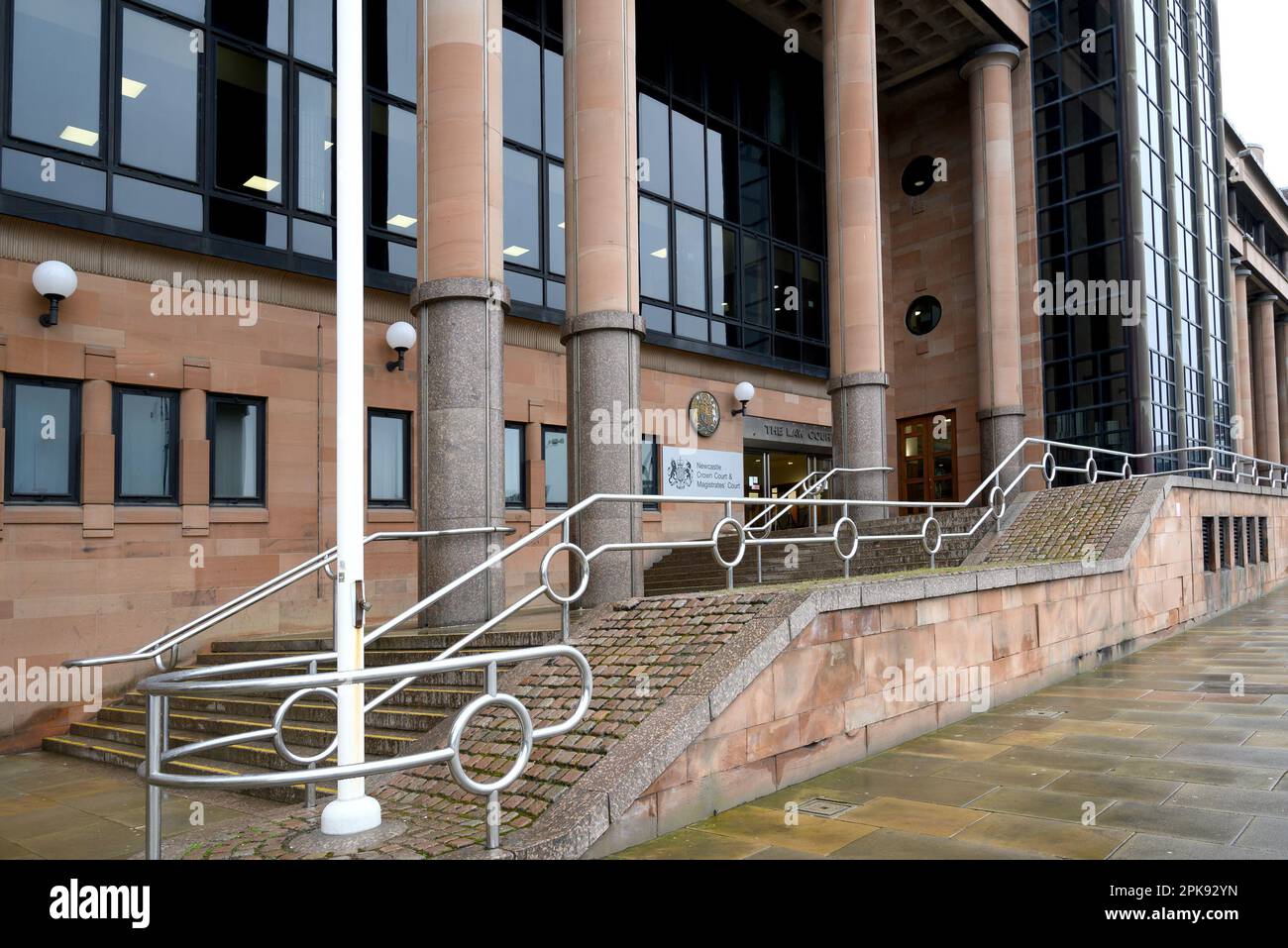Newcastle upon Tyne, Tyne and Wear, England, UK. Crown Court and