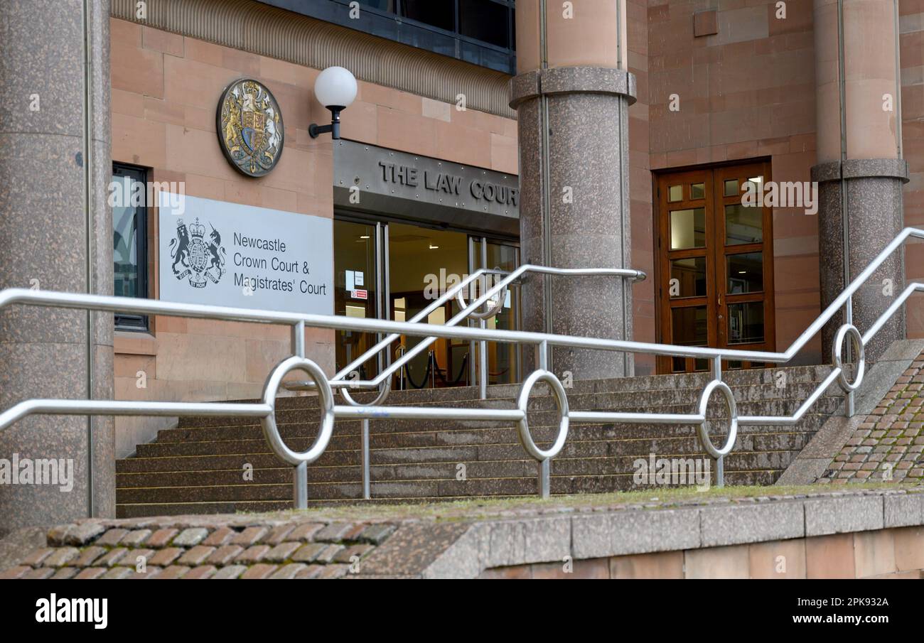 Newcastle upon Tyne, Tyne and Wear, England, UK. Crown Court and