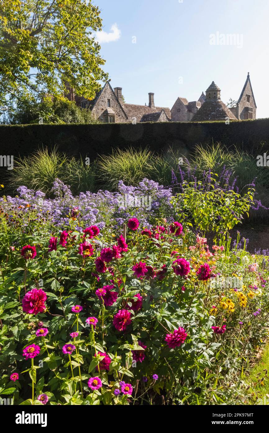 England, West Sussex, Handcross, Nymans, House and Gardens Stock Photo ...