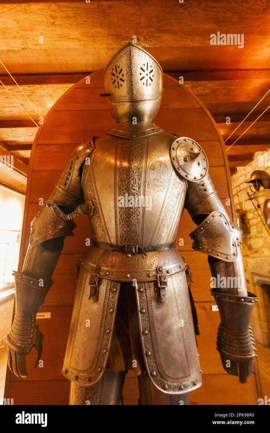 England, Kent, Hever, Hever Castle, Exhibit of French 16th century