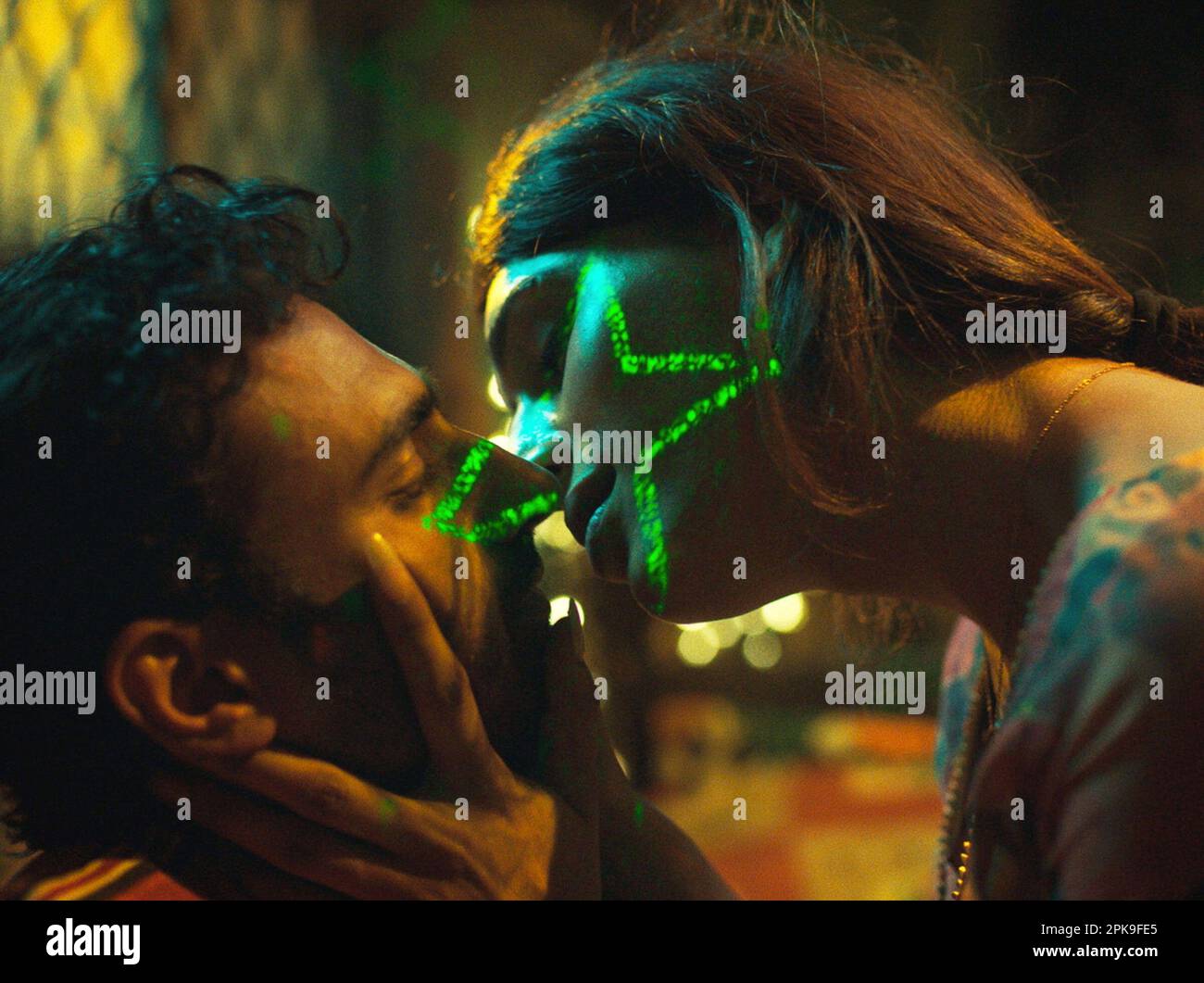 JOYLAND, from left Ali Junejo, Alina Khan, 2022. © Oscilloscope