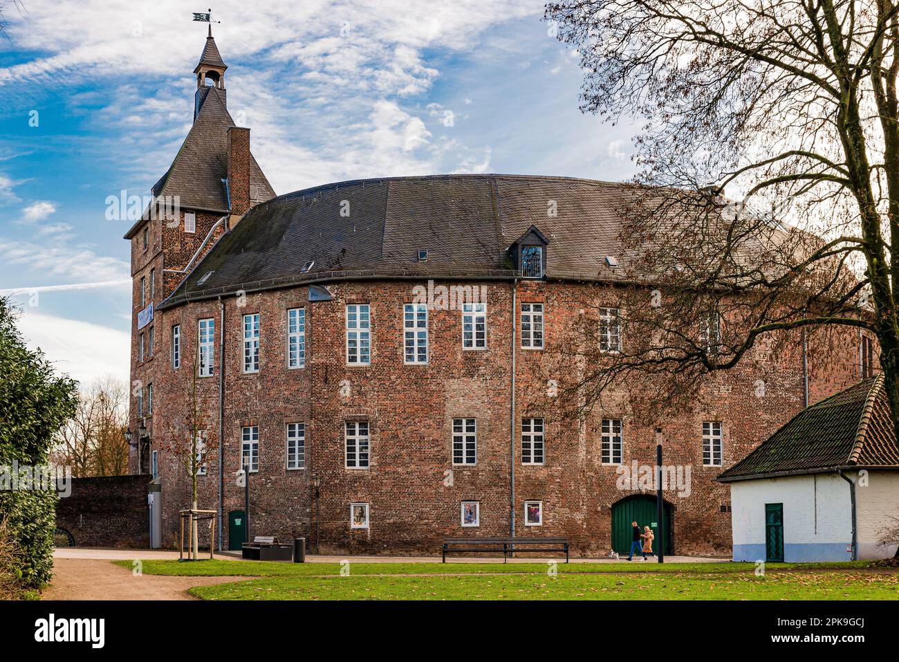 The Moers castle Stock Photo