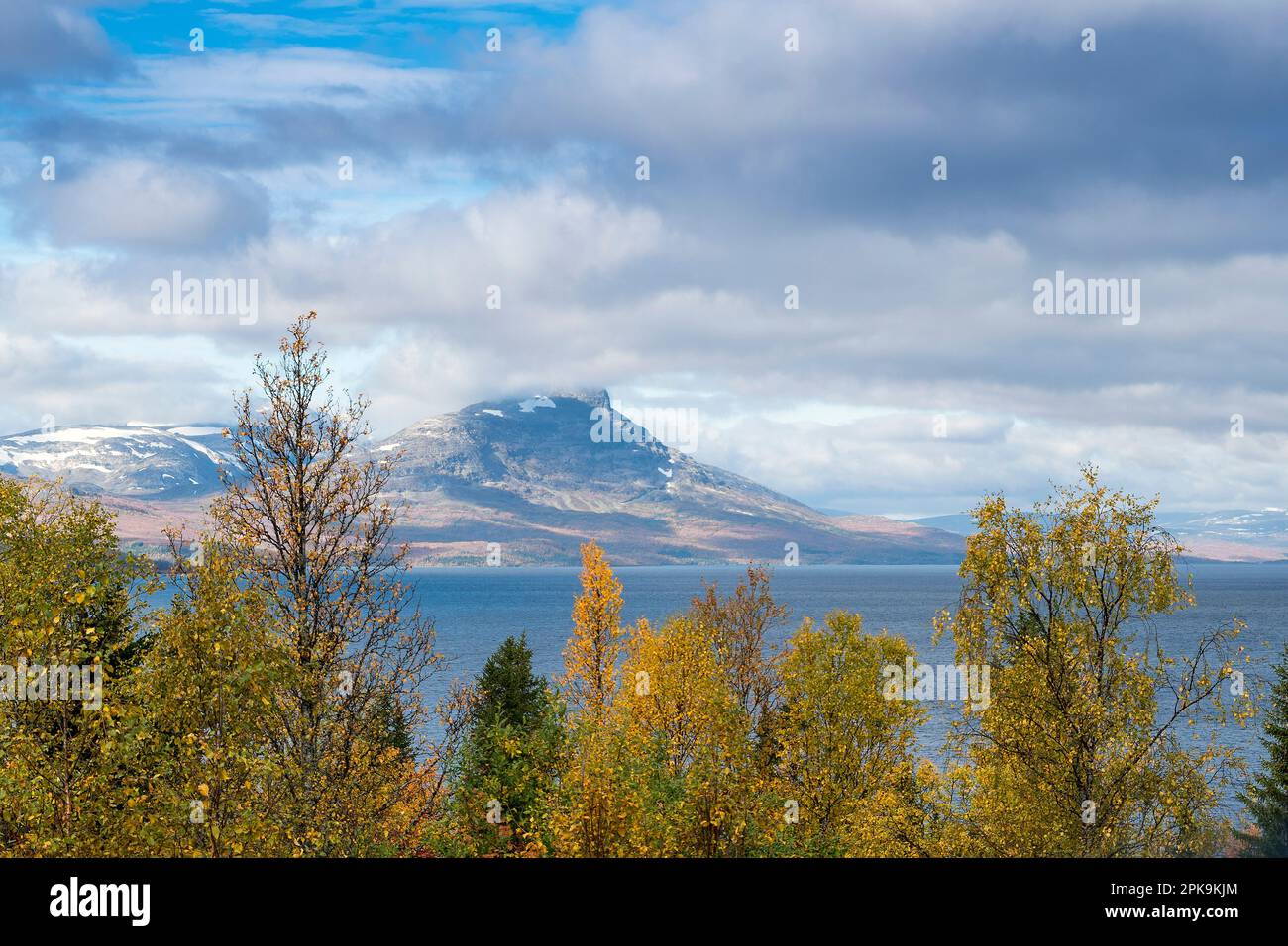 Scandinavia, fells, landscape in the border area Sweden - Norway ...