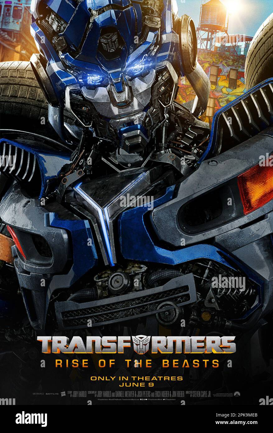 TRANSFORMERS RISE OF THE BEASTS, character poster, Mirage (voice Pete