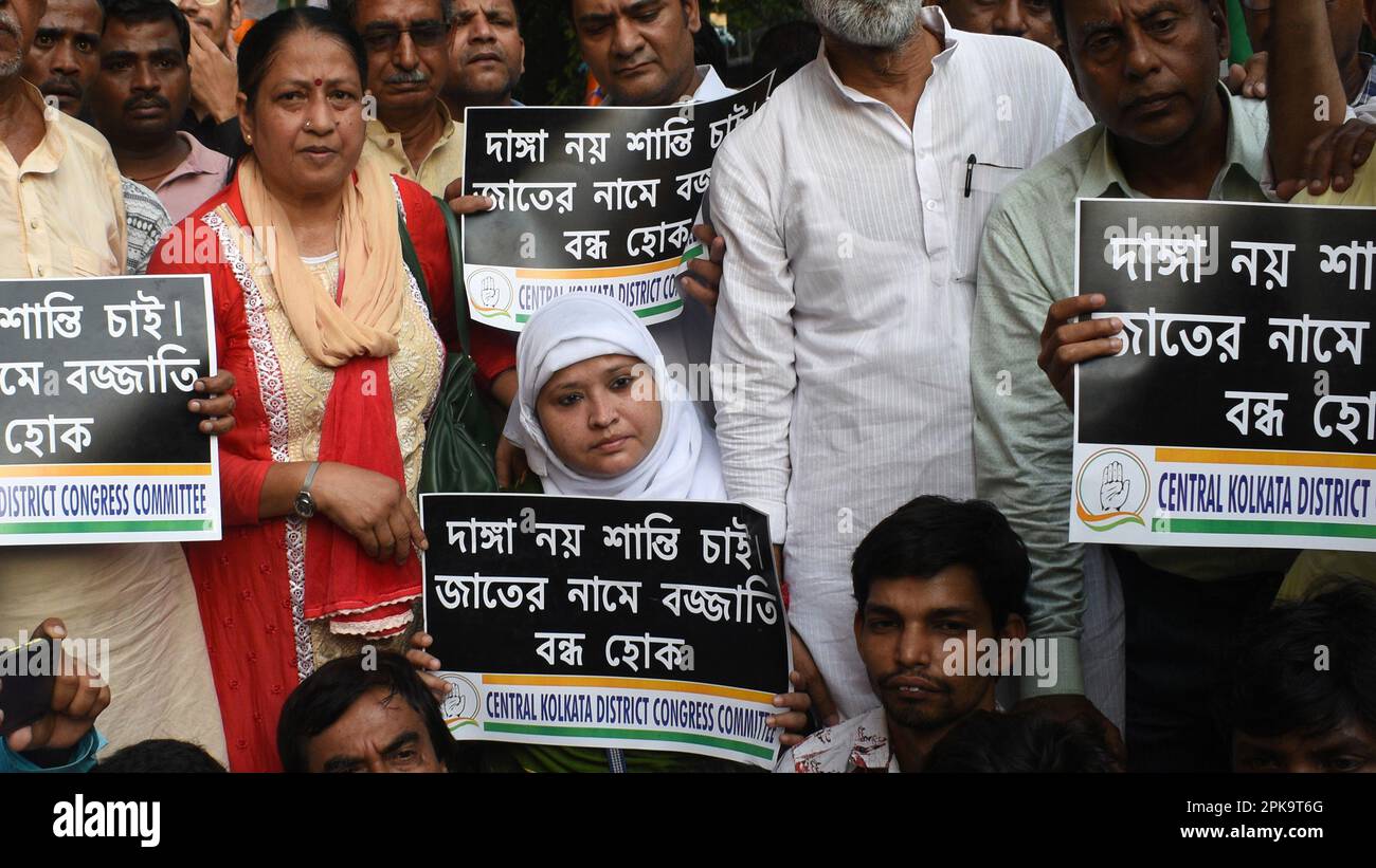Kolkata, India. 05th Apr, 2023. India's largest opposition party, the