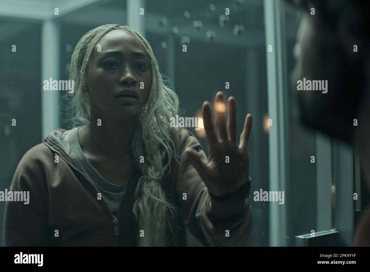 YOU From Left Tati Gabrielle Penn Badgley Where Are You Going You from left tati gabrielle penn badgley where are you going