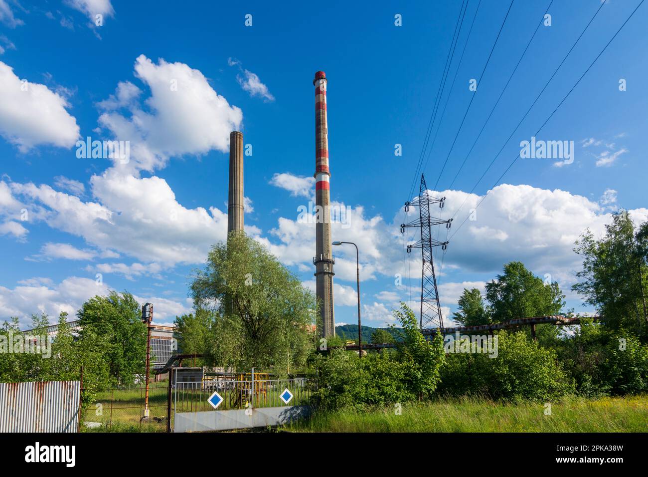 Koprivnice (Nesselsdorf), Tatra factory power station in