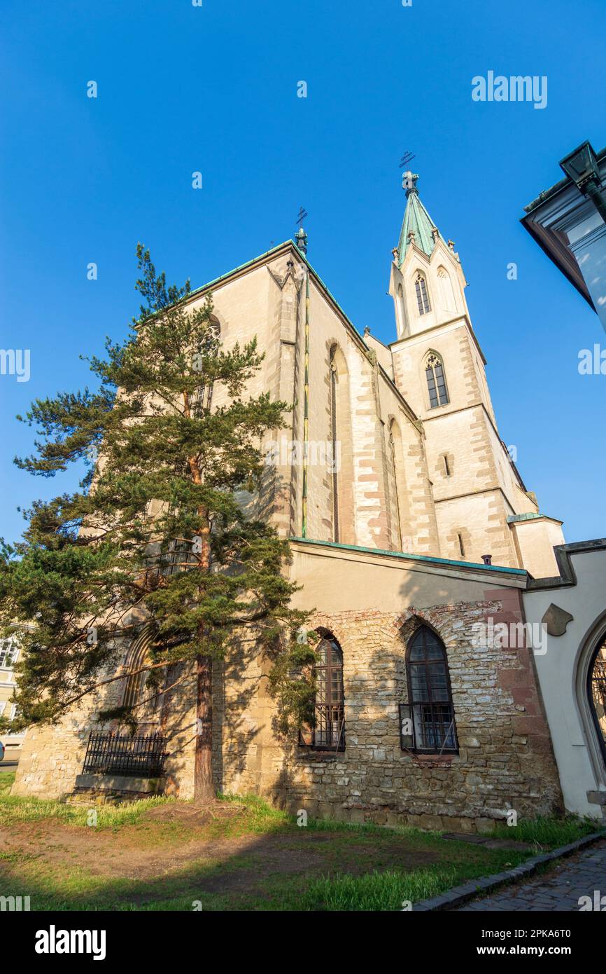 Kromeriz (Kremsier), Church of Saint Maurice in Zlinsky, Zlin Region (Zliner Region), Czechia Stock Photo