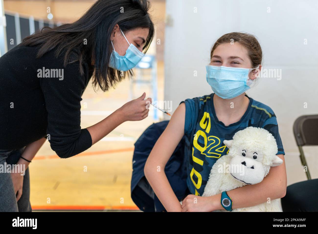 Vaccination Of 5 11 Year Olds And Rapid Serological Test In A