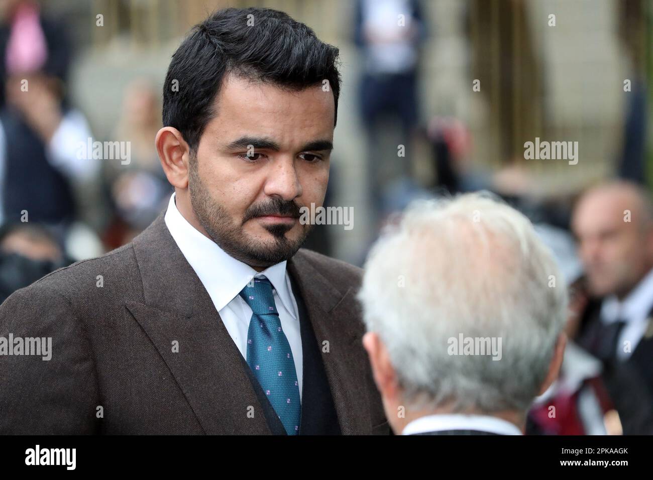 Hamad Reeasi 02.10.2022, France, , Paris - Sheikh Joaan bin Hamad bin Khalifa al ...