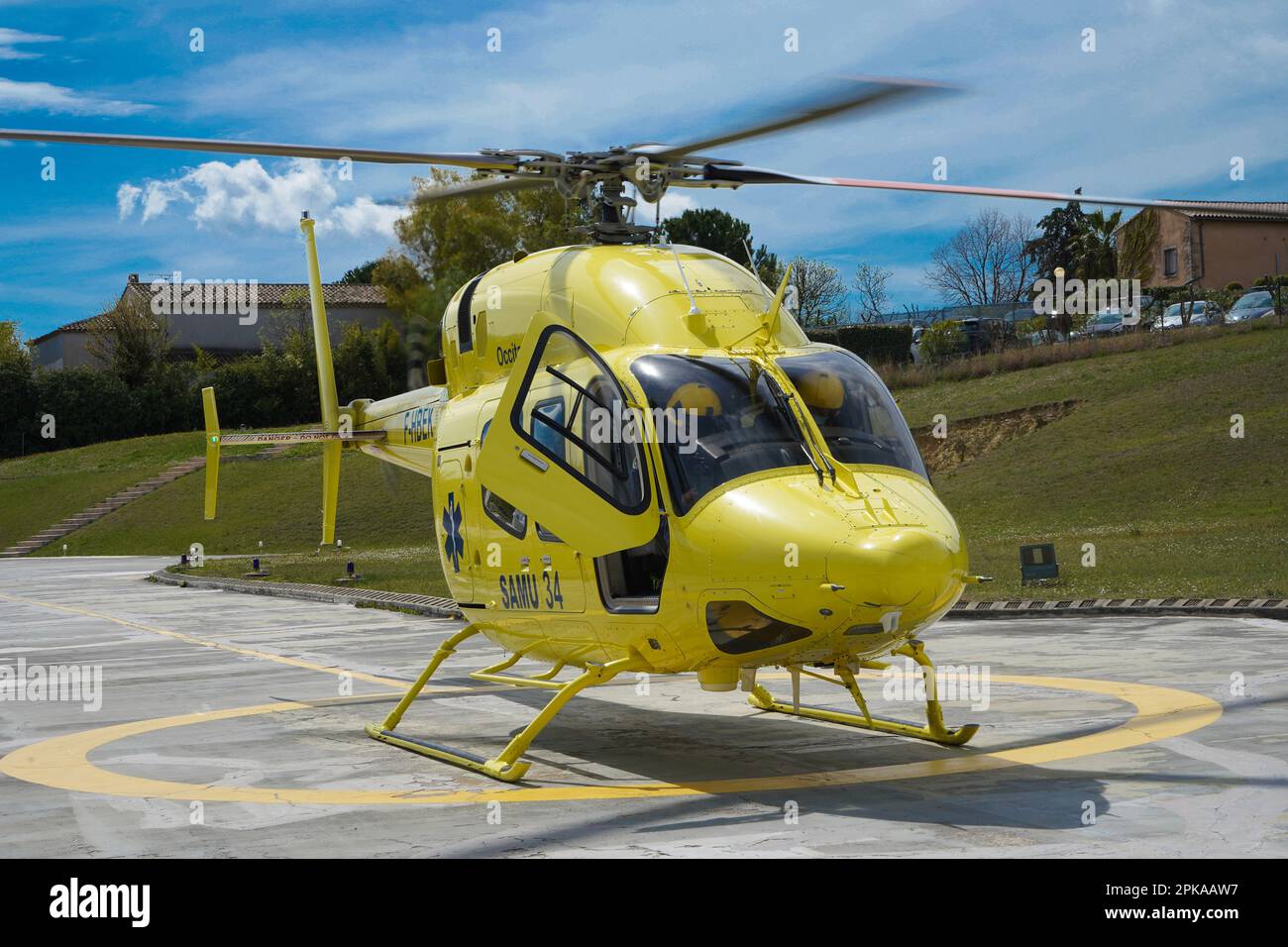 A hospitalbased emergency service operates 24 hours a day, 7 days a