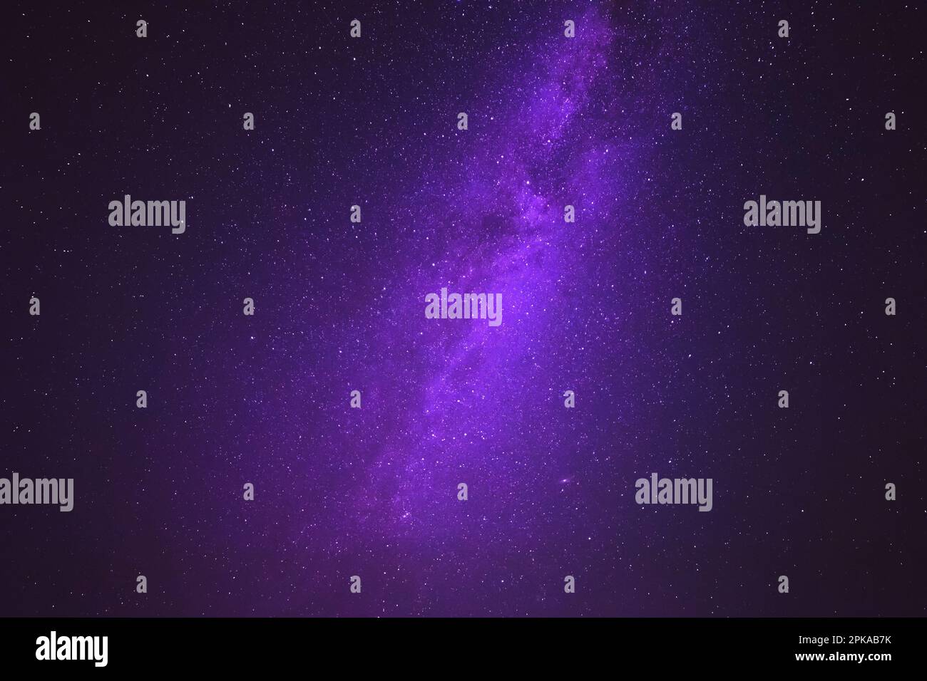view on Milky Way galaxy in starry night sky Stock Photo - Alamy