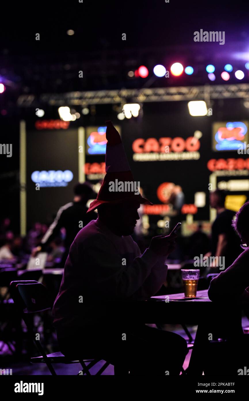 Utilita Arena, Birmingham, UK. 6th Apr, 2023. 2023 PDC Cazoo Premier