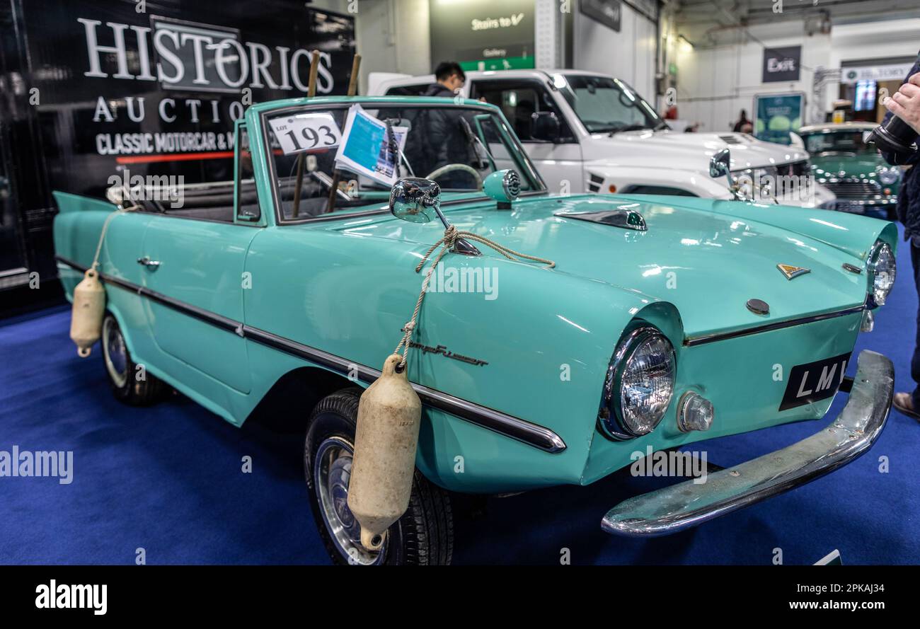 A Classic Amphicar from 1967 Classic Car Show London UK Stock Photo
