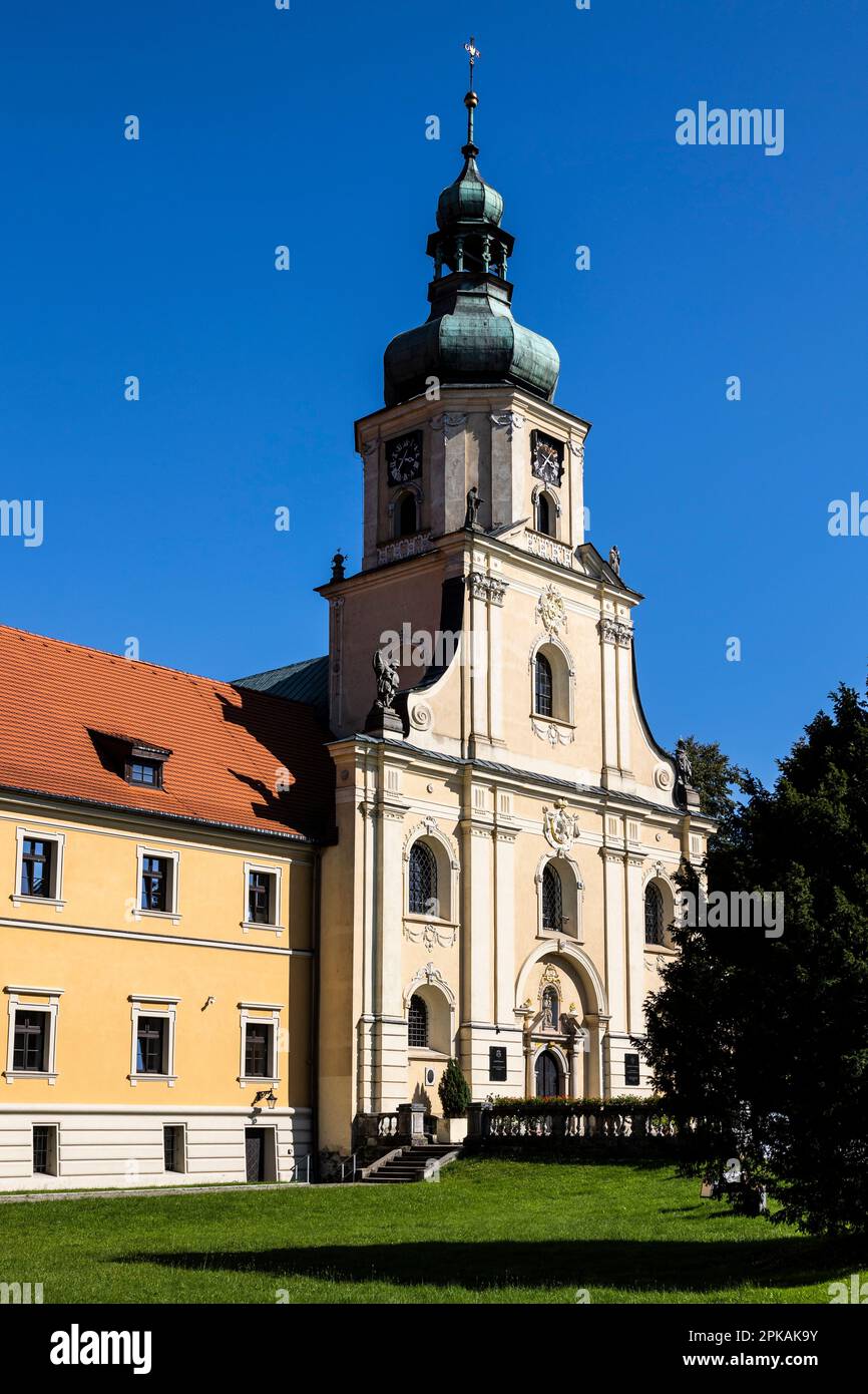 Europe, Poland, Silesian Voivodeship, Rudy, Cistercians Abbey Stock Photo