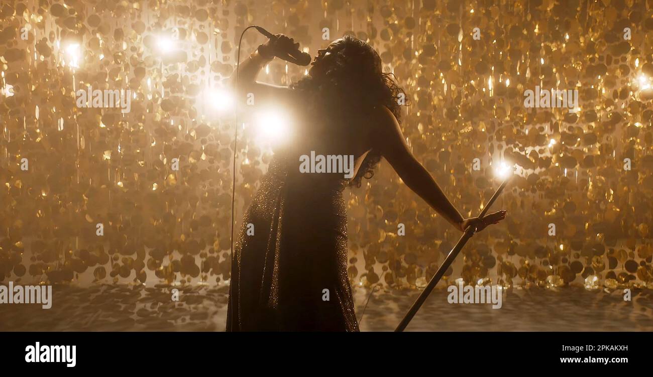 SPINNING GOLD, Tayla Parx as Donna Summer, 2023. © Hero Partners