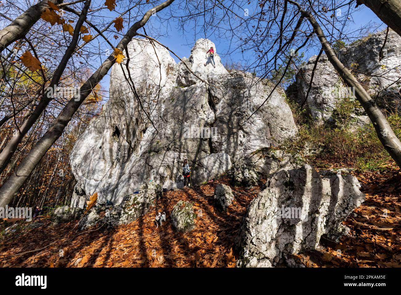 Europe, Poland, Silesia, Krakow-Czestochowa Upland / Polish Jurassic ...