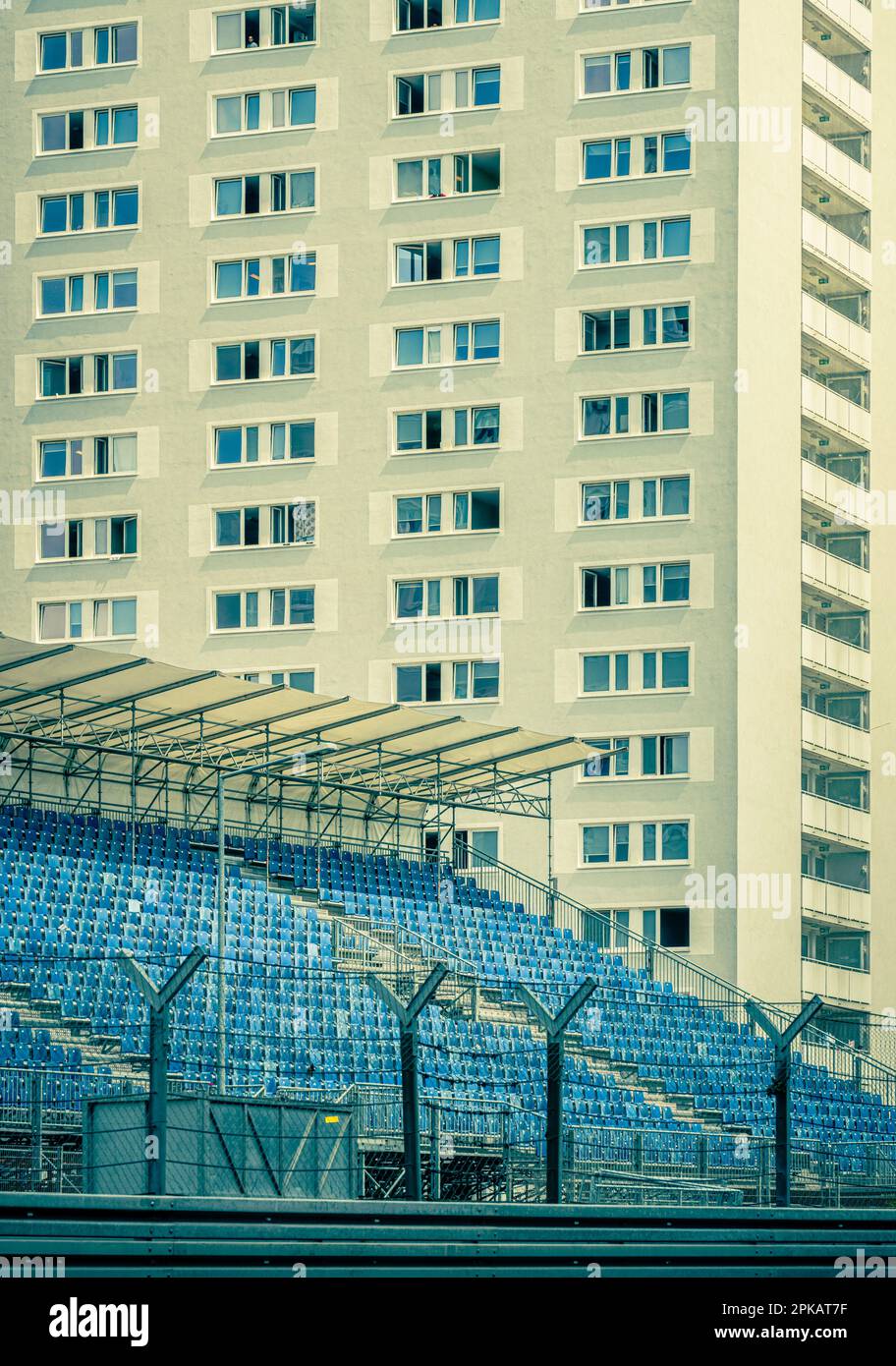 Grandstand Stock Photo