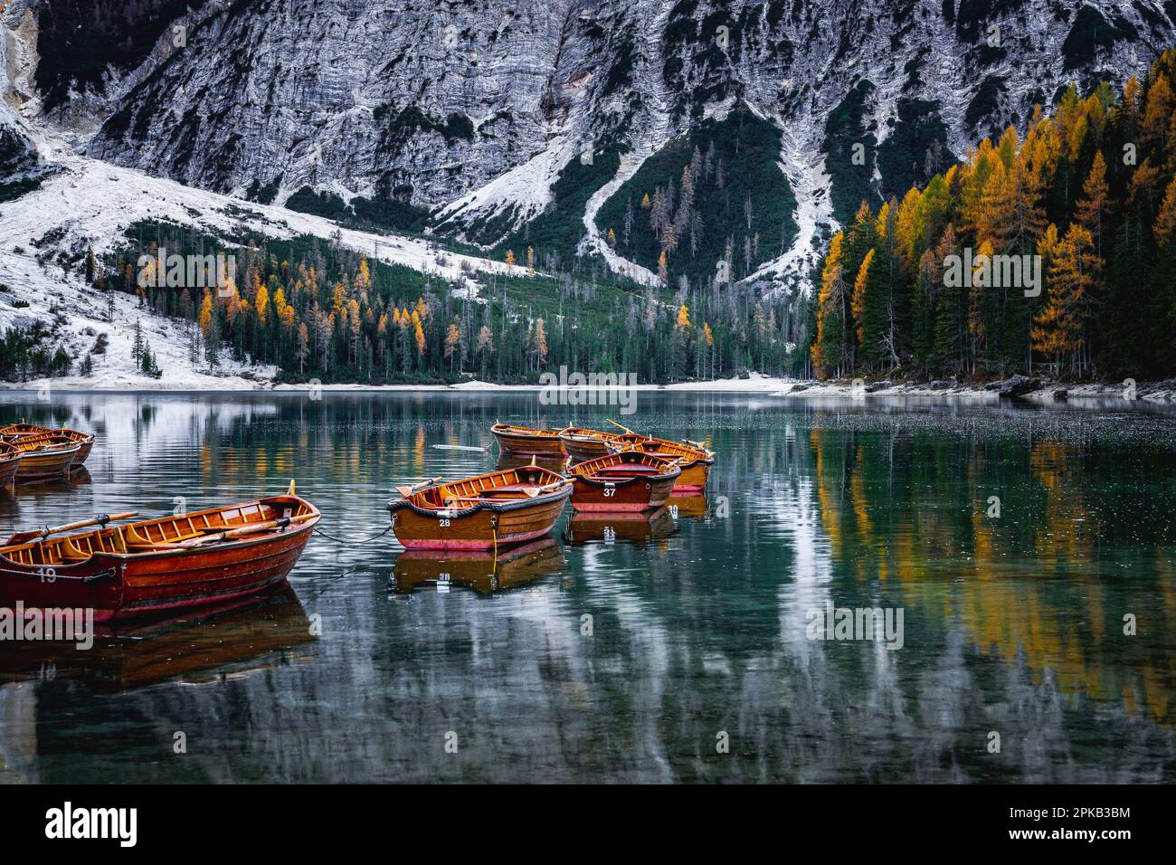 Pragser Wildsee, South Tyrol, Italy 1000 Pc Puzzle main image 0
