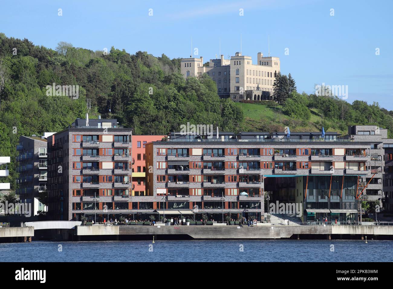 Picture of Oslo, Norway, waterfront living Stock Photo - Alamy