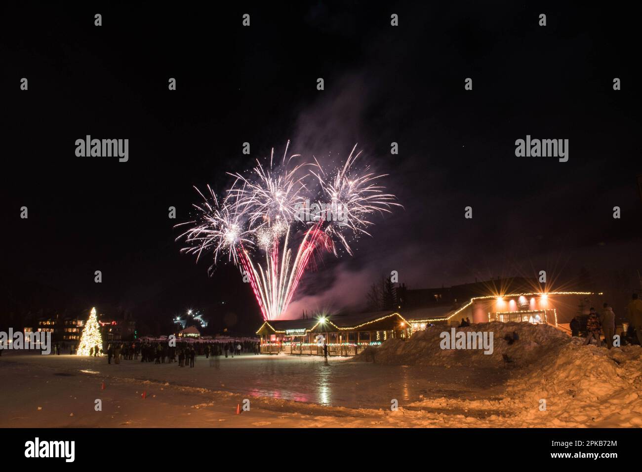 New Years Eve Colorado Stock Photo Alamy