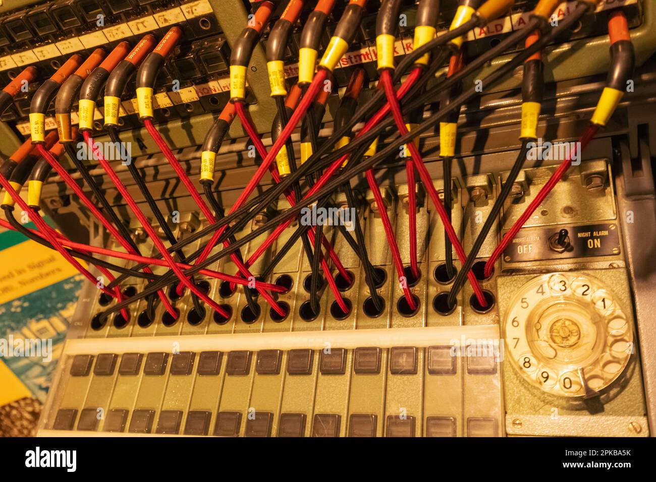 England, Dorset, Blandford Forum, Royal Signals Museum, Detail of