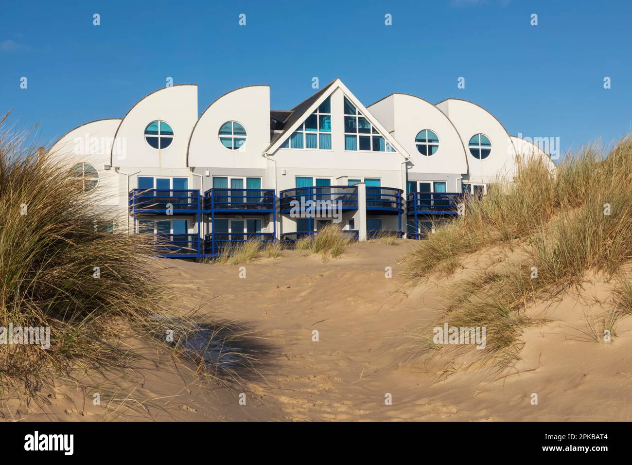 England, Dorset, Poole, Sandbanks Beach and Luxury Waterfront