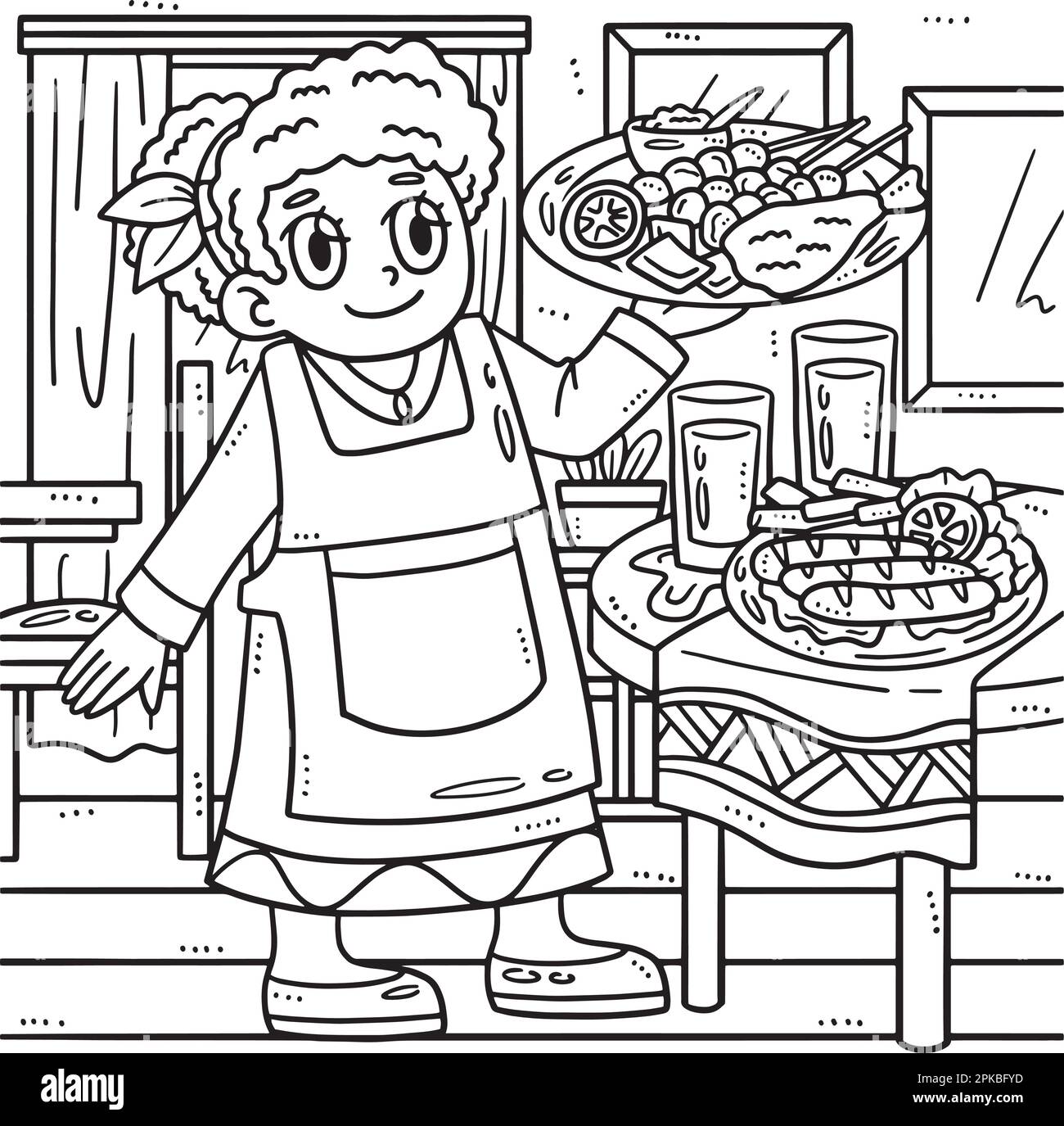 Juneteenth African American Food Coloring Page Stock Vector Image Art juneteenth-african-american-food-coloring-page-stock-vector-image-art