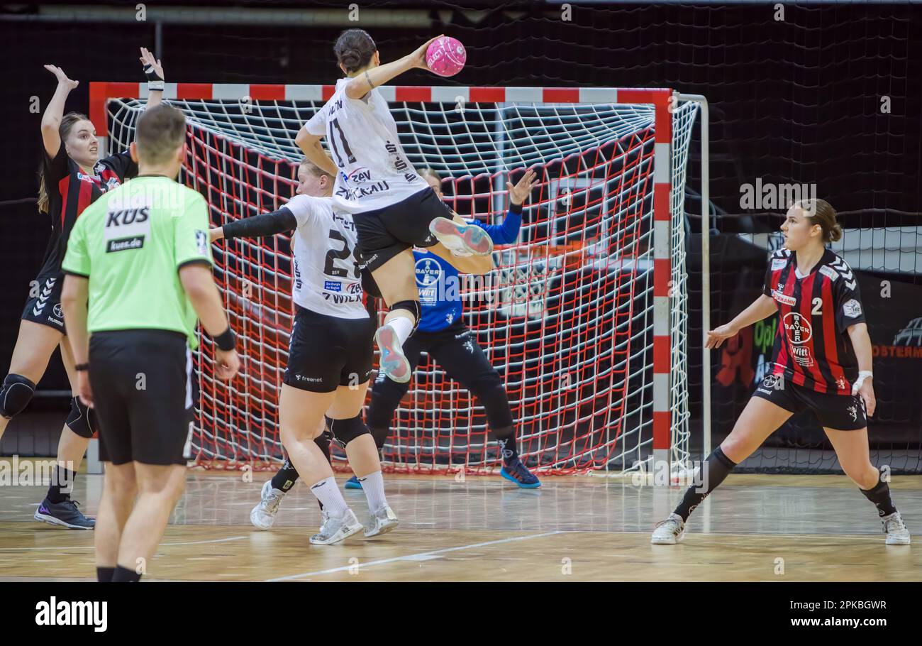 TSV Bayer 04 Werkselfen Leverkusen Vs. Zwickau 1. Handball Bundesliga ...