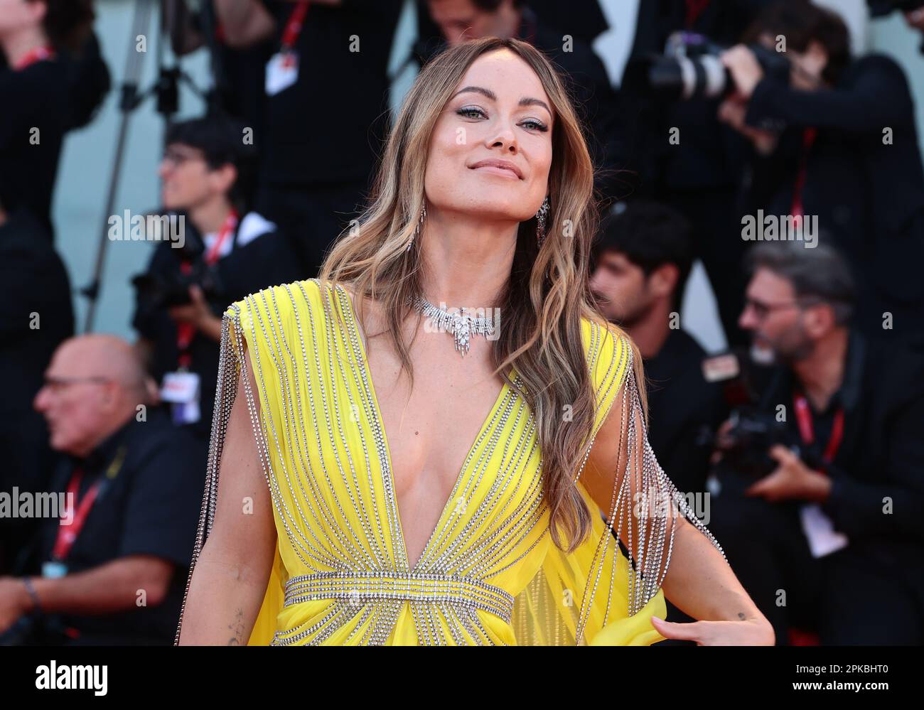 VENICE, ITALY - SEPTEMBER 05: Olivia Wilde attend the "Don't Worry