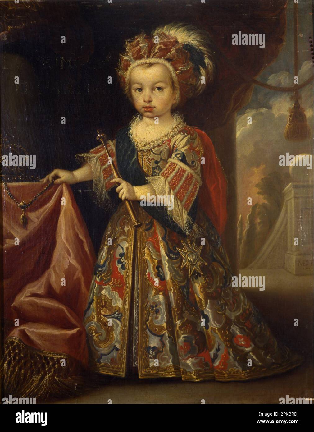 Luis I de España 1712 by Miguel Jacinto Melendez Stock Photo Alamy